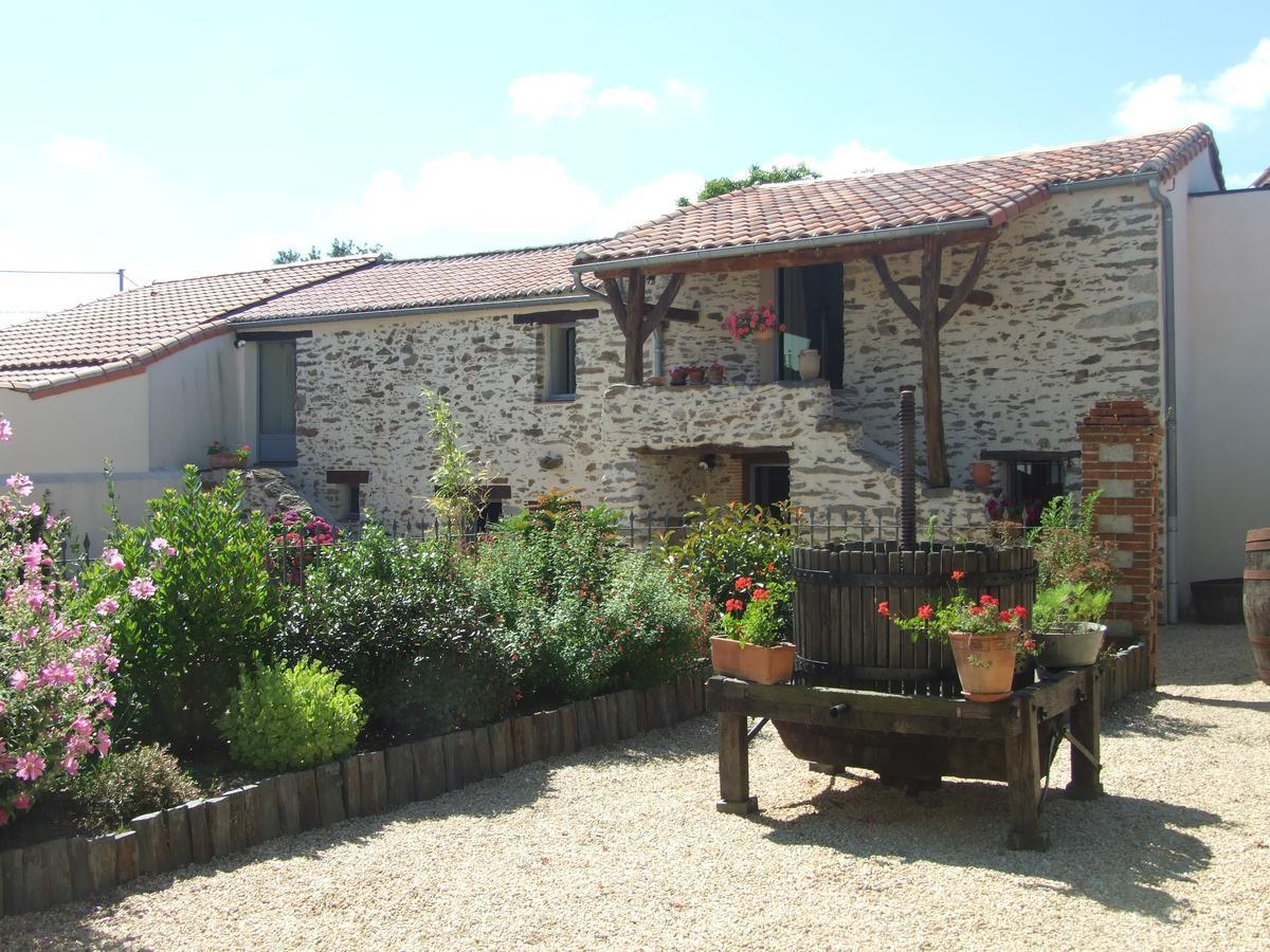 Fleur De Vigne Bed & Breakfast Monnieres  Dış mekan fotoğraf